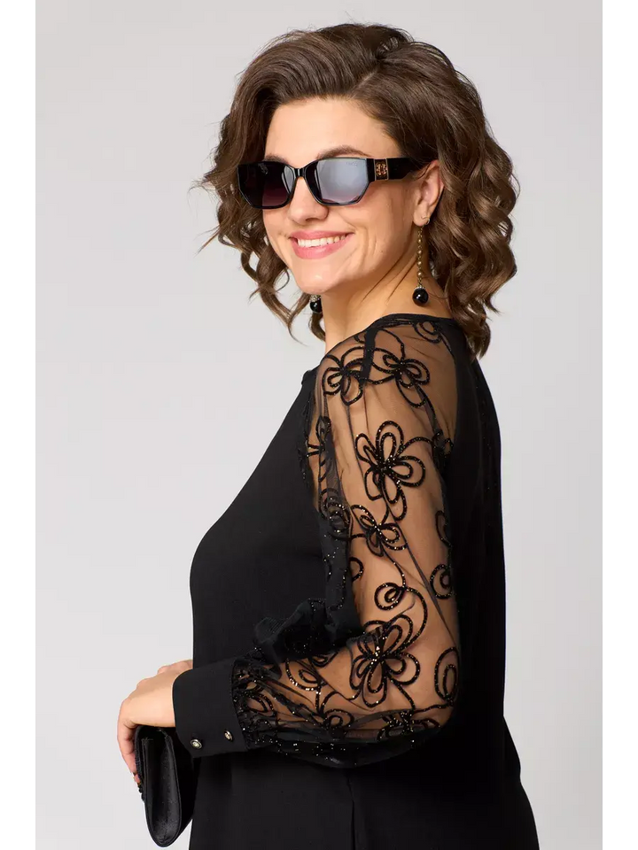 BARBARA™║Vestido elegante y sensual de encaje