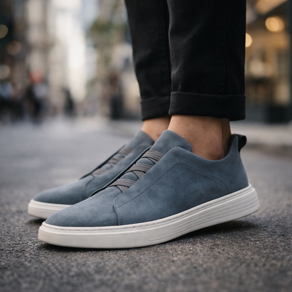 Alden zapatillas casuales de ante – estilo diario sin esfuerzo