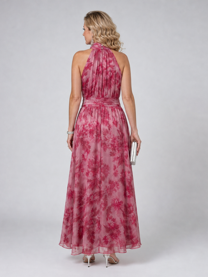Avien | Vestido suave con cuello halter