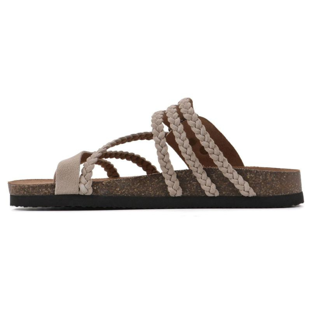 Sandalias ortopédicas de cuero Solangé