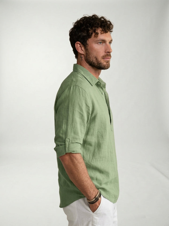 Camisa Lino Atelier