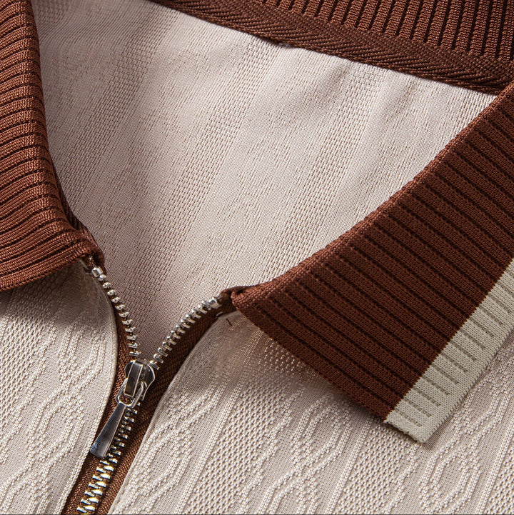 DINO™ | POLO DE PUNTO CON CREMALLERA