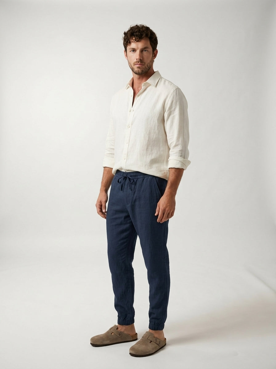 Pantalones de Lino
