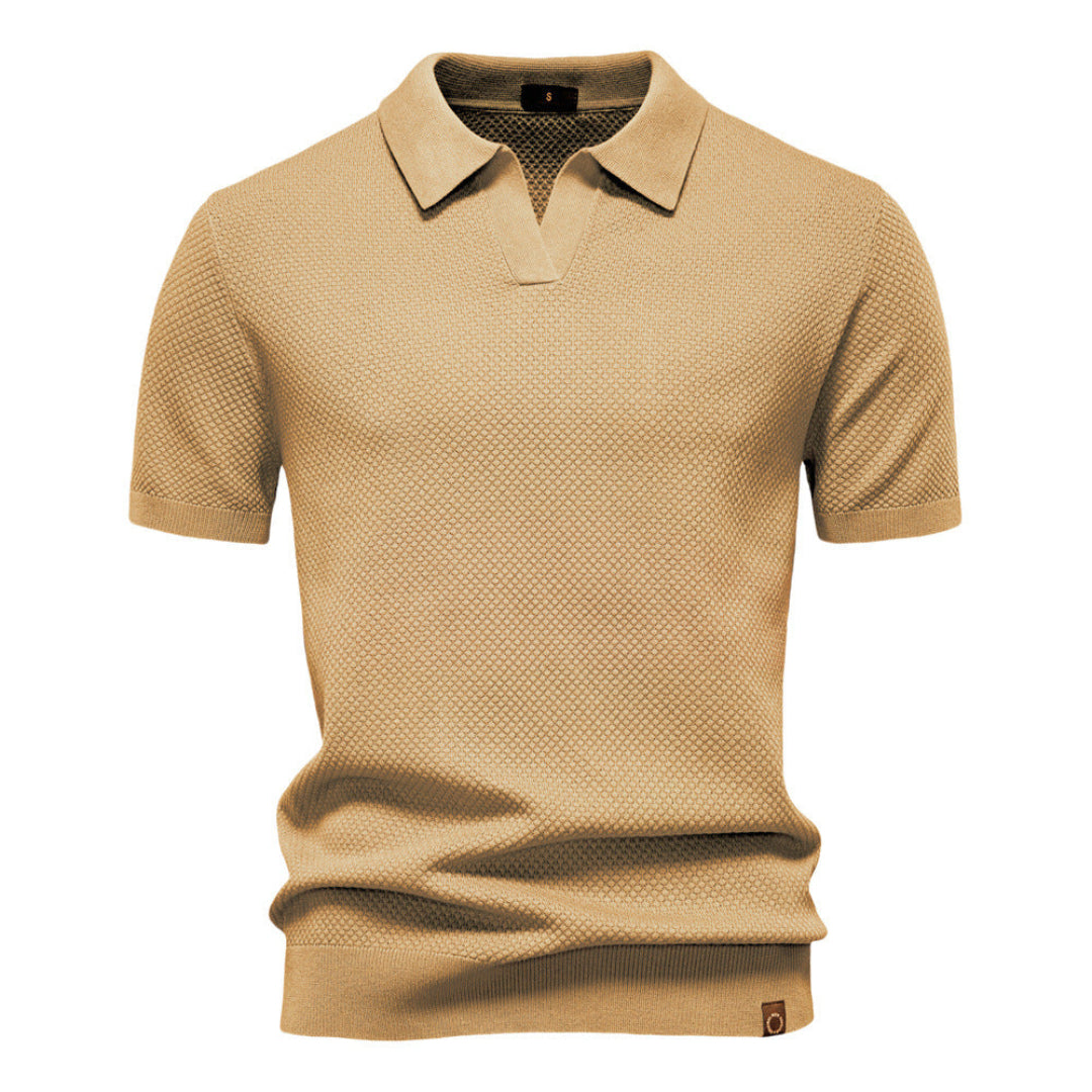 LEONE™ | POLO DE PUNTO CALADO