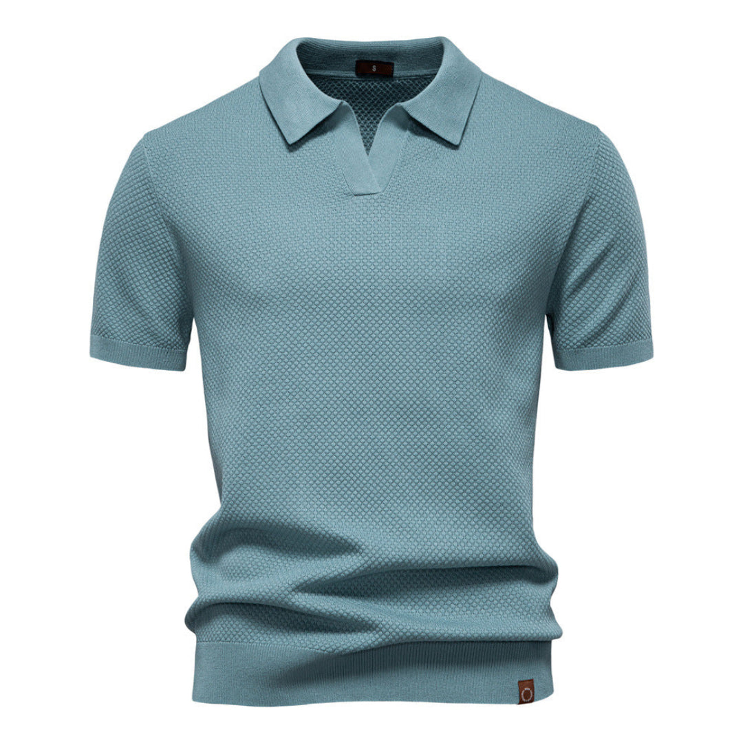 LEONE™ | POLO DE PUNTO CALADO