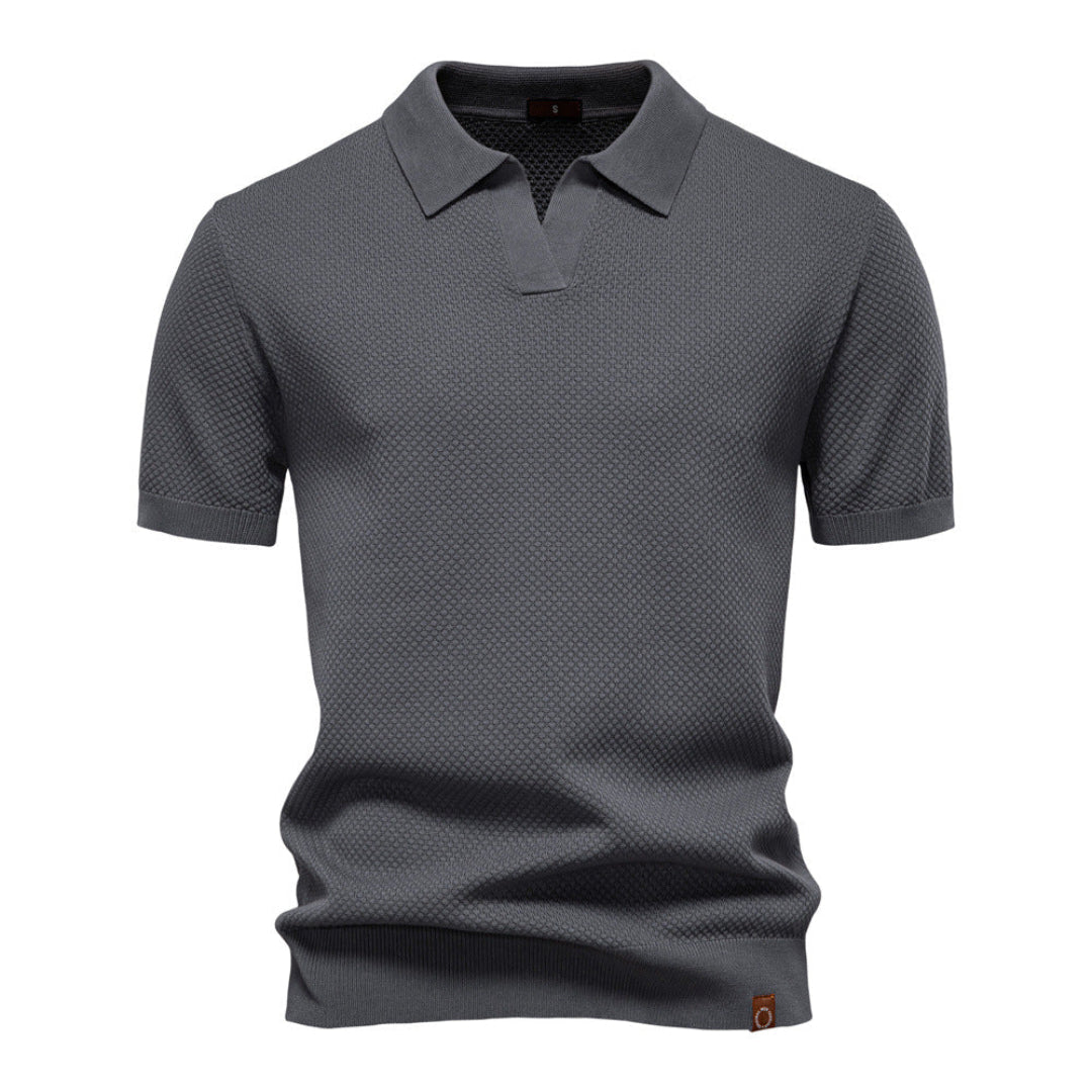 LEONE™ | POLO DE PUNTO CALADO