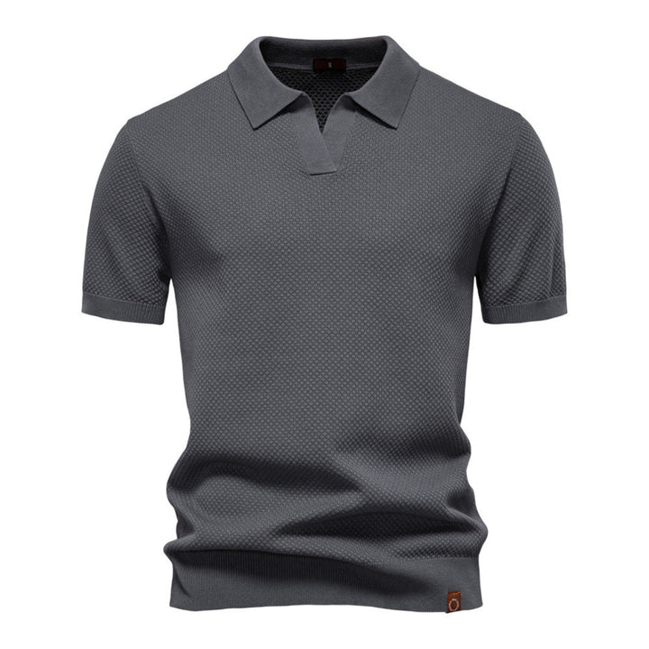 LEONE™ | POLO DE PUNTO CALADO