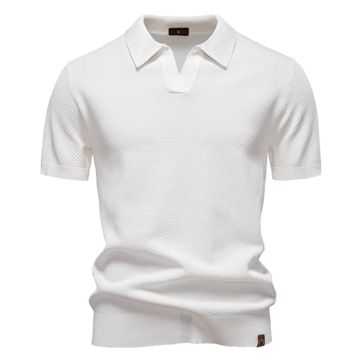 LEONE™ | POLO DE PUNTO CALADO