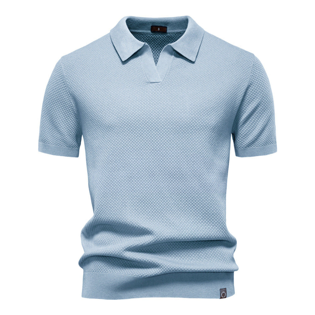 LEONE™ | POLO DE PUNTO CALADO