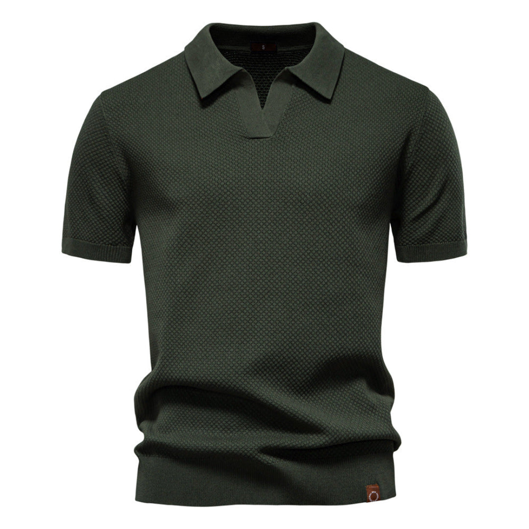 LEONE™ | POLO DE PUNTO CALADO