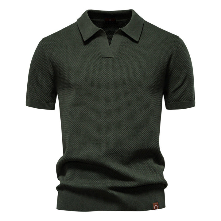 LEONE™ | POLO DE PUNTO CALADO