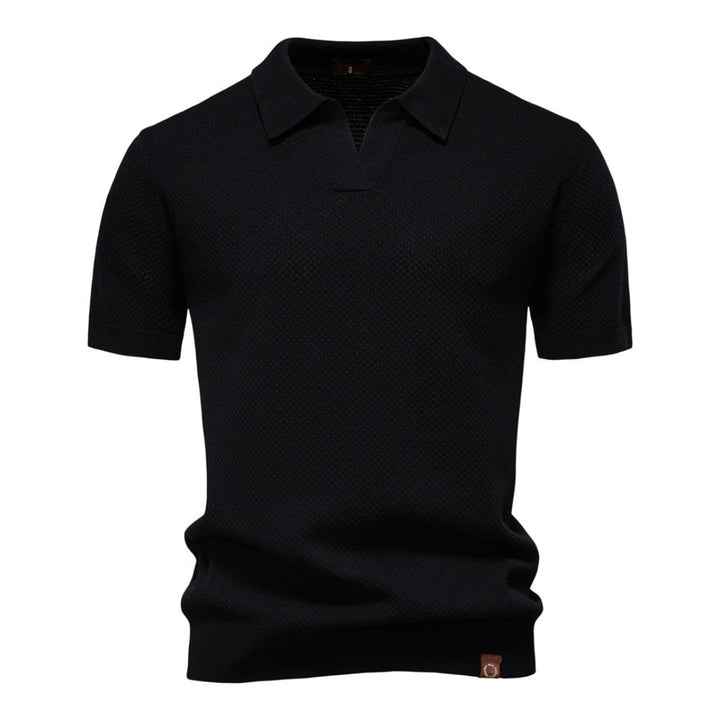 LEONE™ | POLO DE PUNTO CALADO