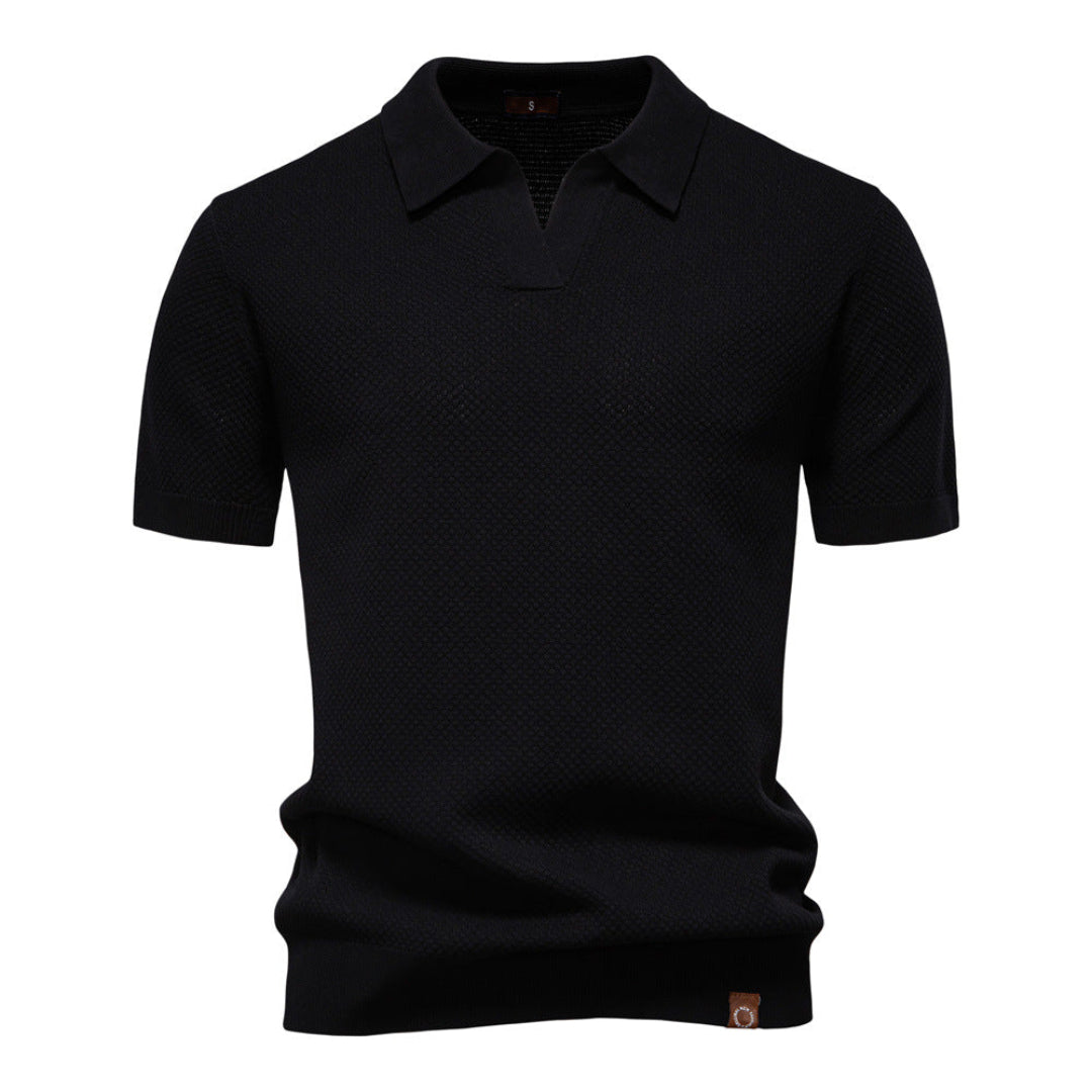 LEONE™ | POLO DE PUNTO CALADO