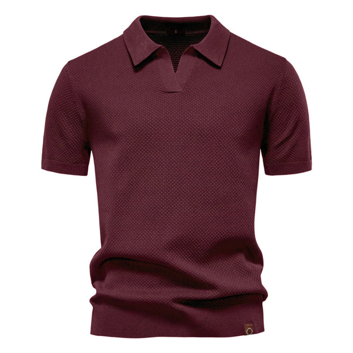LEONE™ | POLO DE PUNTO CALADO