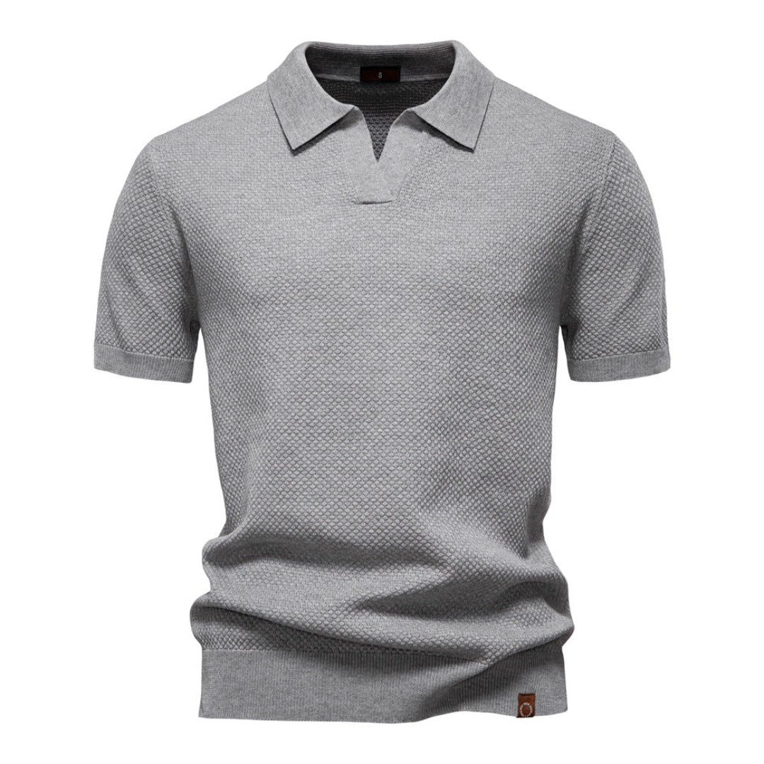 LEONE™ | POLO DE PUNTO CALADO