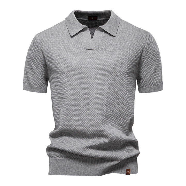 LEONE™ | POLO DE PUNTO CALADO
