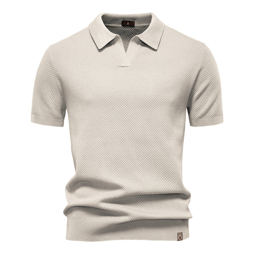 LEONE™ | POLO DE PUNTO CALADO