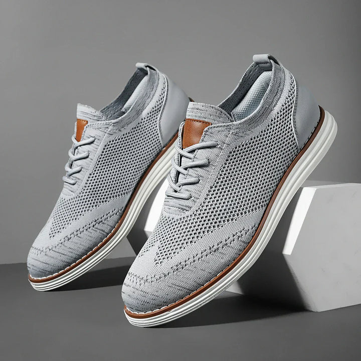 Zapatos Oxford de vestir grises de Alden