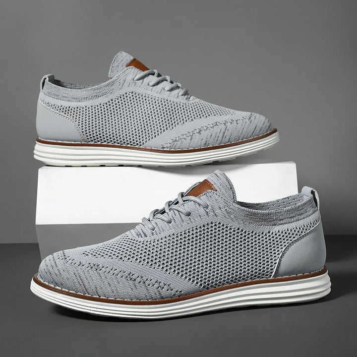 Zapatos Oxford de vestir grises de Alden