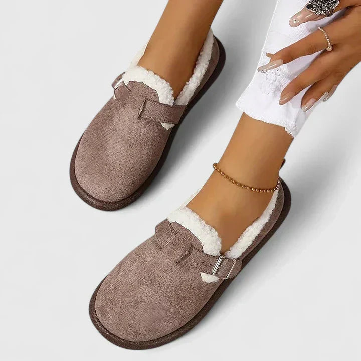 Valentynah™ | Zapatillas de Invierno con Forro de Peluche y Hebilla