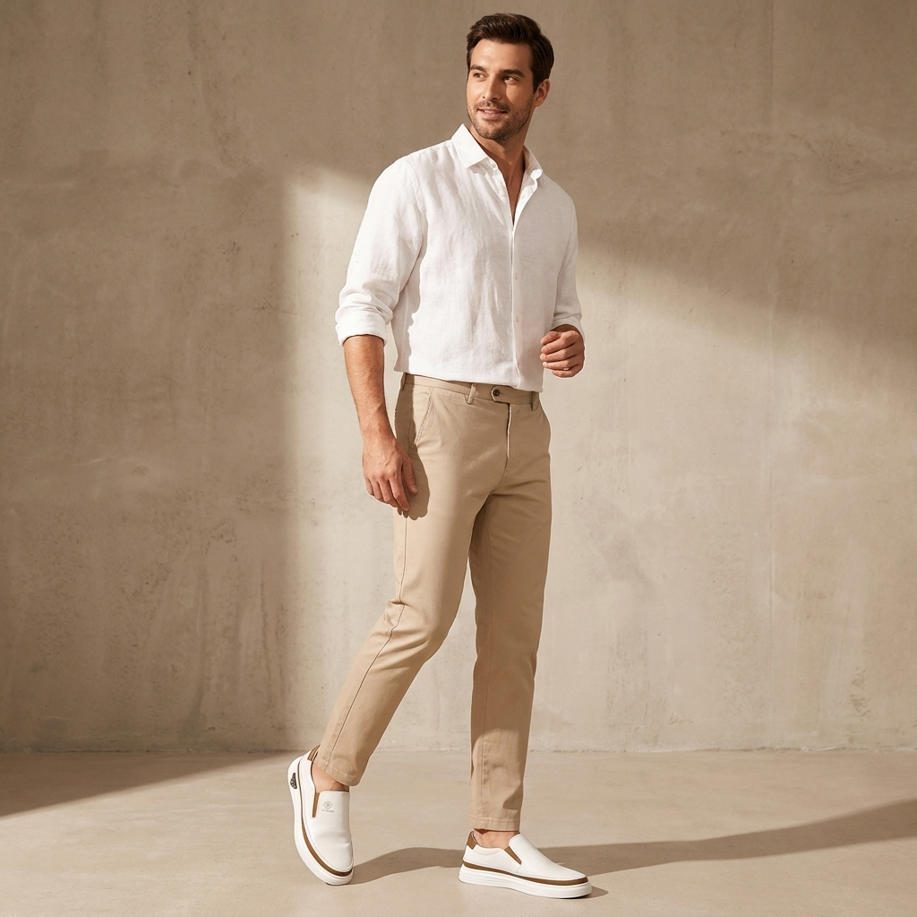 TORINO – Zapatillas Slip-On para Hombre de Piel de Alta Calidad