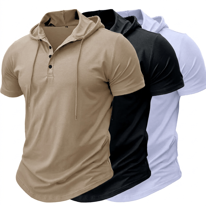 TYLER™ | HENLEY CON CAPUCHA